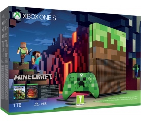 Microsoft Xbox One S 1TB + LE Minecraft