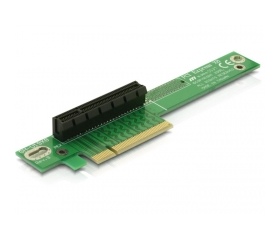 Delock Riser card PCI-E x8 90°-ban elf. balos