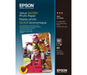 Epson gazdaságos fényes fotópapír A4 20lap