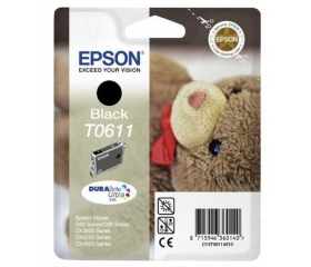 Epson T0611 fekete tintapatron (C13T06114010)