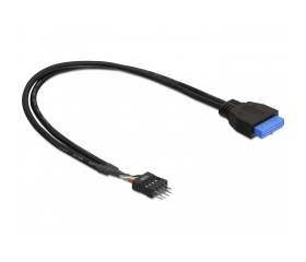 Delock USB 2.0 / 3.0 Pin header átalakító 0,45m