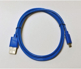 Hama USB 2.0 A / micro-B 1m kék