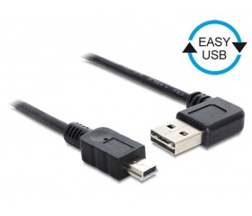 Delock EASY-USB 2.0 A 90° > mini-B 2m