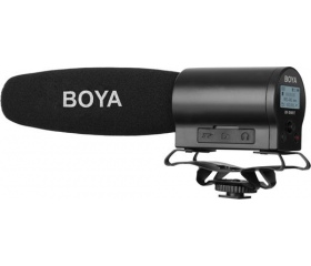 Boya BY-DMR7 videomikrofon beépített felvevővel