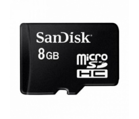 SanDisk Micro SDHC 8GB CL4 adapter nélkül