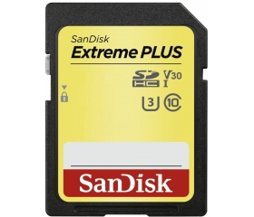 SANDISK Extreme Plus SDXC 190/130MB/s UHS-I U3 V30