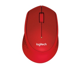 Logitech M330 Silent Plus Wireless piros