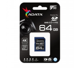 Adata Premier Pro SD 64GB (SDXC Class 10 UHS-I U3)