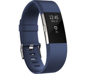 Fitbit Charge 2 kék/ezüst nagy