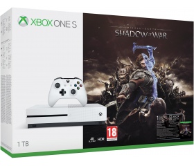 Microsoft Xbox One S 1TB + Shadow of War