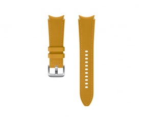 Samsung Galaxy Watch4 bőrszíj 20mm M/L sárga
