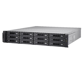 QNAP TVS-EC1280U-SAS-RP R2 16GB RAM (nem ECC)