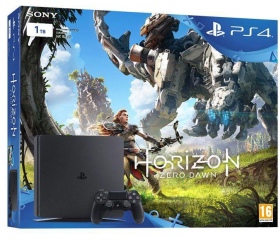 Sony PlayStation 4 Slim 1TB + Horizon Zero Dawn