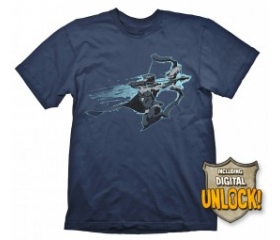 DOTA 2 T-Shirt "Drow Ranger + Ingame Code", XL