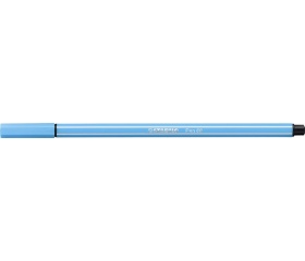 Stabilo Rostirón, 1 mm, "Pen 68", azúr kék