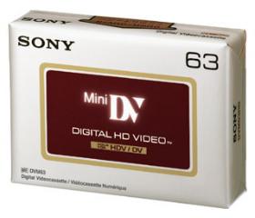 SONY DVM63HDV kamerakazetta
