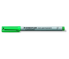Staedtler Alkoholmentes marker , OHP, 0,6 mm, zöld