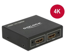 Delock 1 x HDMI-bemenet>2xHDMI-kimenet, 4K