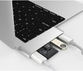 Hyperdrive USB-C Hub MacBook Pro-hoz ezüst