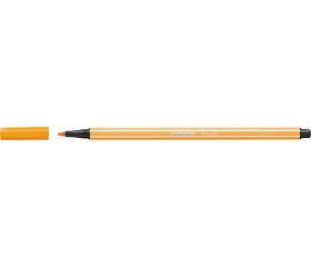 Stabilo Rostirón 1 mm, "Pen 68", neon narancssárga