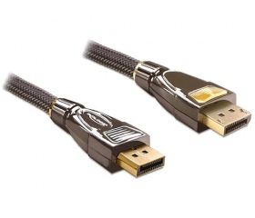 Delock DisplayPort prémium kábel 1m