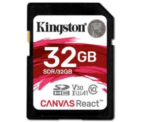 Kingston Canvas React SDHC 32GB