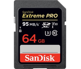 SANDISK SDXC Extreme Pro 64GB 95MB UHS-I V30