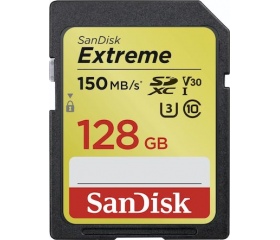 SanDisk Extreme SDXC 150/60MB/s U3 128GB