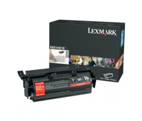 Lexmark Corporate 25K PGS F/ X65X fekete