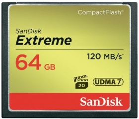 SanDisk Extreme UDMA7 CF 64GB 120MB/s