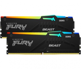 KINGSTON Fury Beast RGB DDR5 6000MHz CL36 16GB Kit