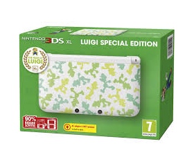 Nintendo 3DS XL Fehér + Luigi Edition limited 
