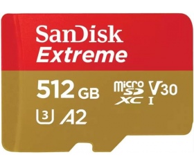 SanDisk Extreme microSDXC A2 V30 UHS-I 512GB
