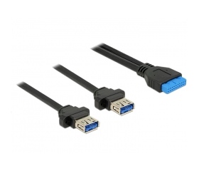 Delock USB 3.0 alaplapi -> 2 x USB 3.0 Type-A