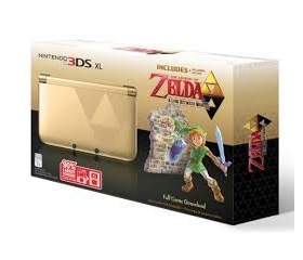 Nintendo 3DS XL Zelda Edition + Zelda: LBW