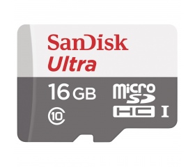 Sandisk microSD Ultra Android 16GB CL10 UHS-I 48Mb