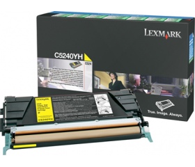 Lexmark C524 visszavételi program sárga