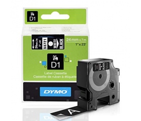 DYMO címke LM D1 alap 24mm fehér/fekete