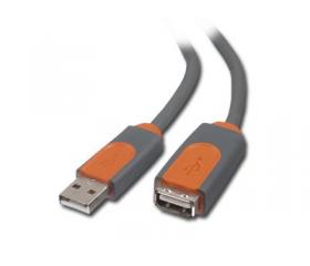 Belkin USB hosszabbító A/A 3m szürke/narancs