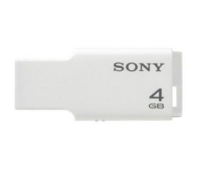 Sony Micro Vault Style Fehér USB2.0 4GB
