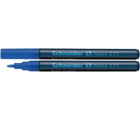 Schneider Lakkmarker, 1-2 mm, "Maxx 271", kék