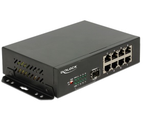 Delock Gigabit Ethernet switch, 8 port + 1 SFP