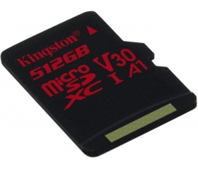 Kingston microSDXC 512GB A1/UHS-I/V30 SDCR/512GB 
