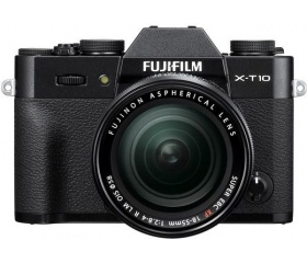Fujifilm X-T10 + 18-55mm fekete