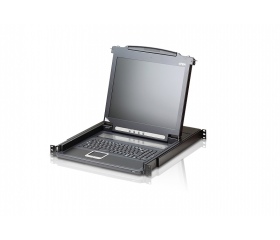 Aten CL1000 KVM switch LCD console 17"