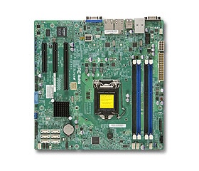 Supermicro Mother Board - Intel MBD-X10SLM+-F