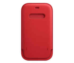 Apple iPhone 12/12 Pro MagSafe bőrtok piros