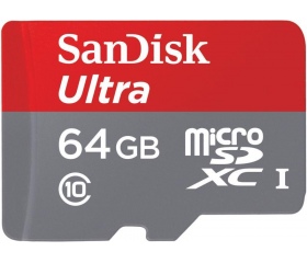 SanDisk Ultra MicroSD 64GB 80MB/s CL10 UHS