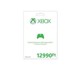 Xbox Live Feltöltőkártya 12990 Ft