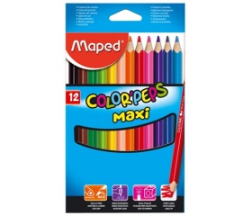 Maped Color Peps Maxi 12 színű ceruzakészlet